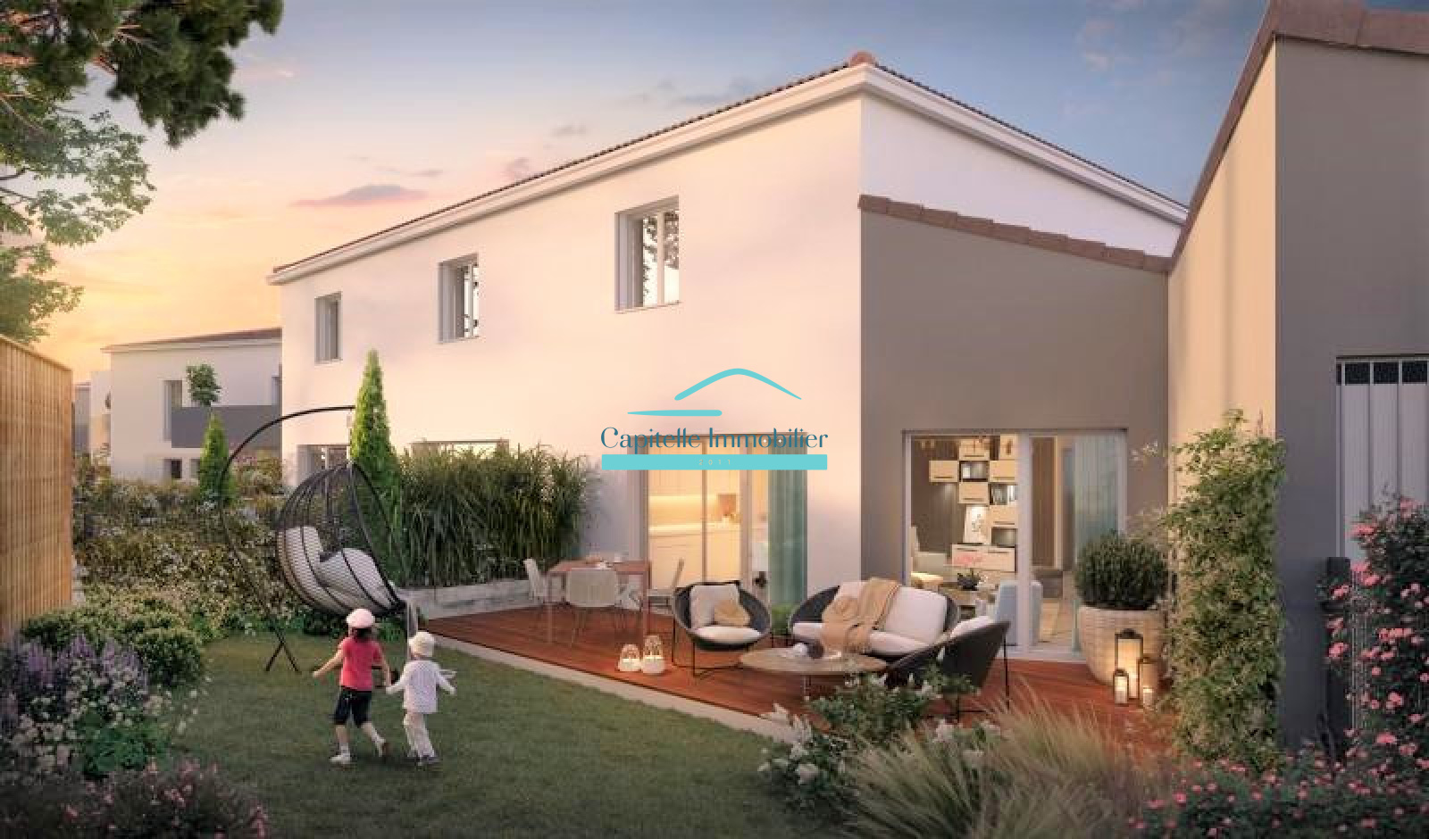 Vente appartement ViclaGardiole 3 pièces 71m² 304900€ Capitelle