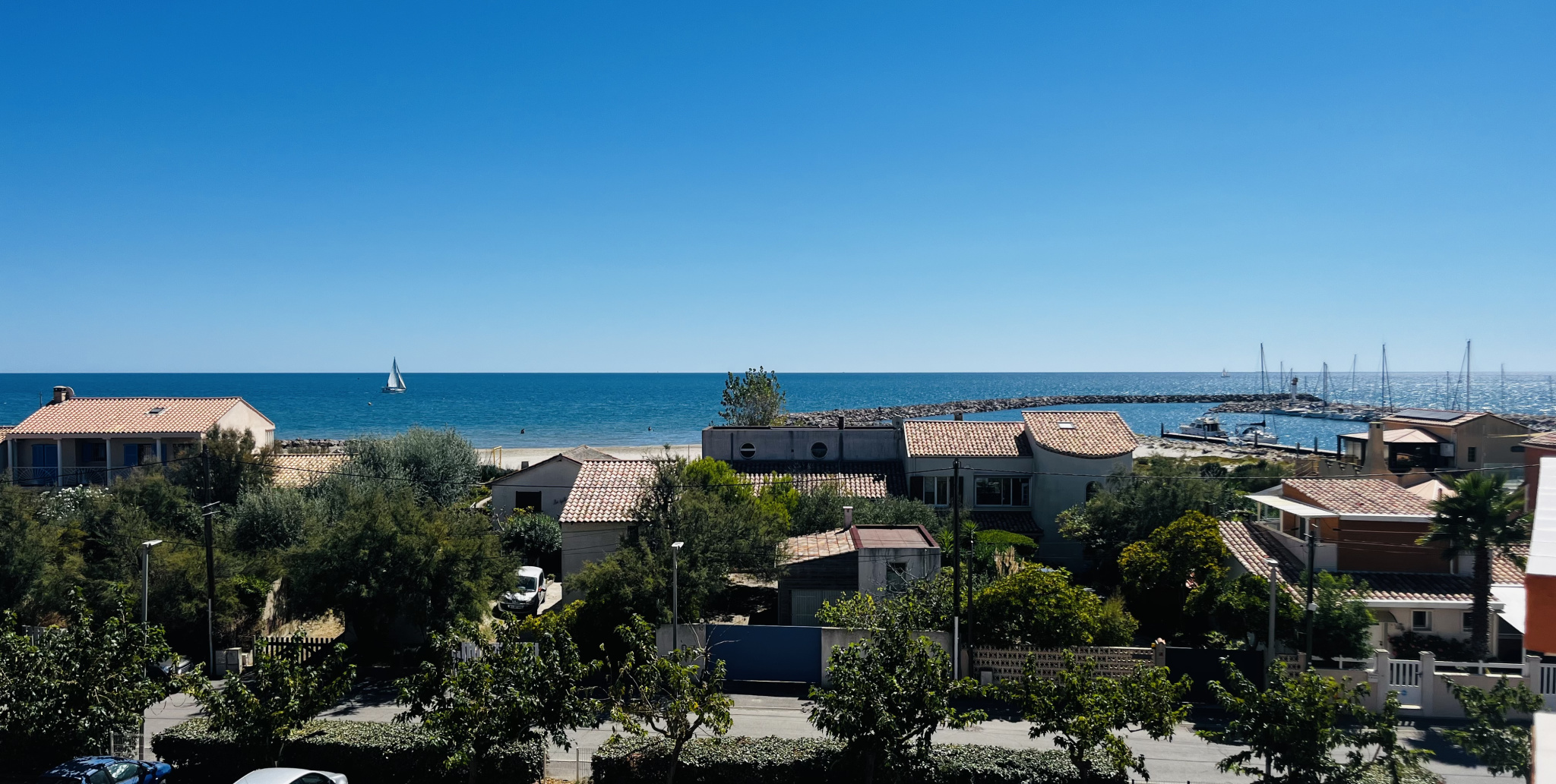 FRONTIGNAN PLAGE, APPARTEMENT T2  DE 39,5 M2 AVEC VUE MER