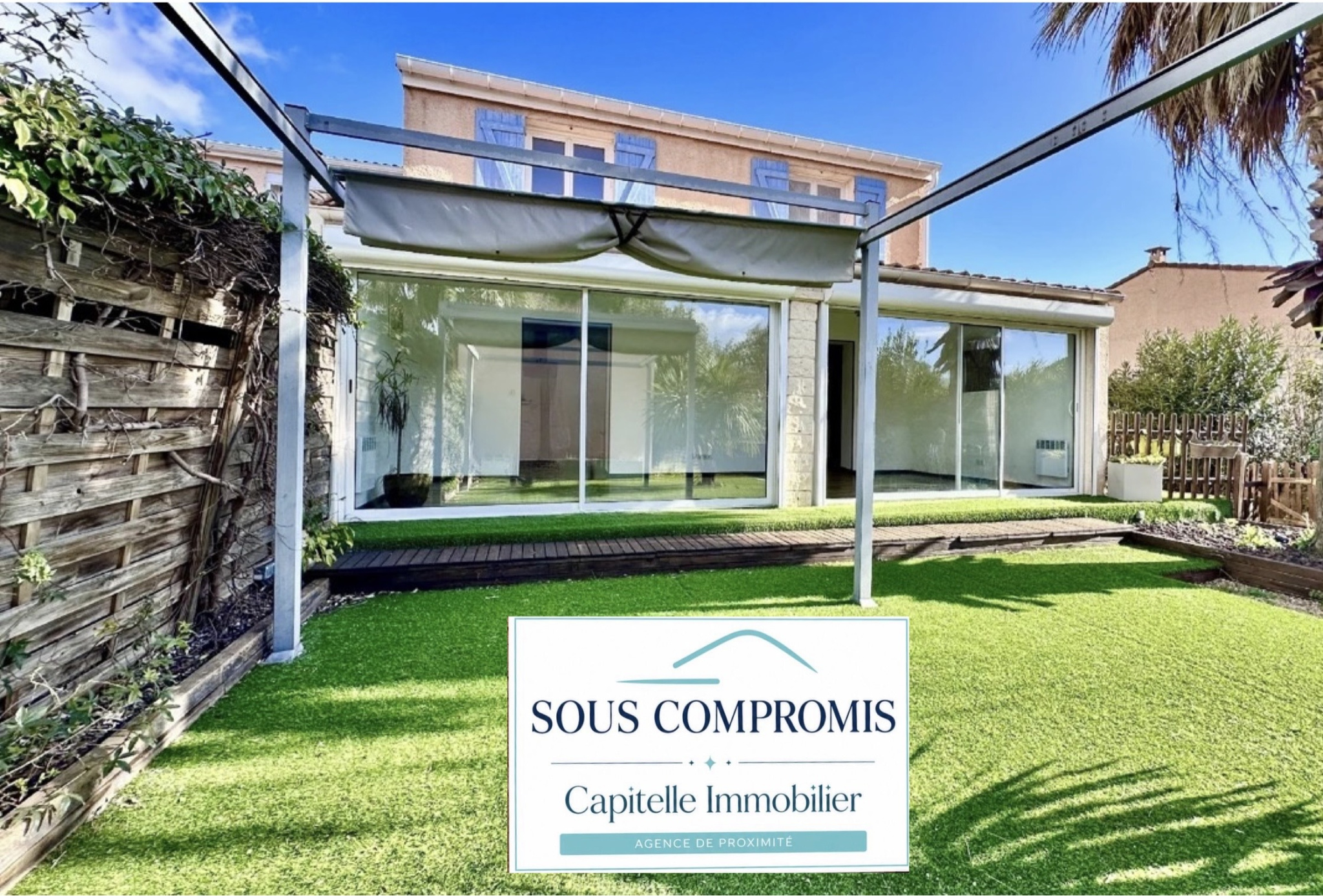 Mireval villa T5 terrain 603m2 piscine